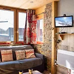 4 Pers, Coeur Val Thorens, 28m², Ski-in/ski-out, Confort & Commodites - Fr-1-637-38 Apartmán